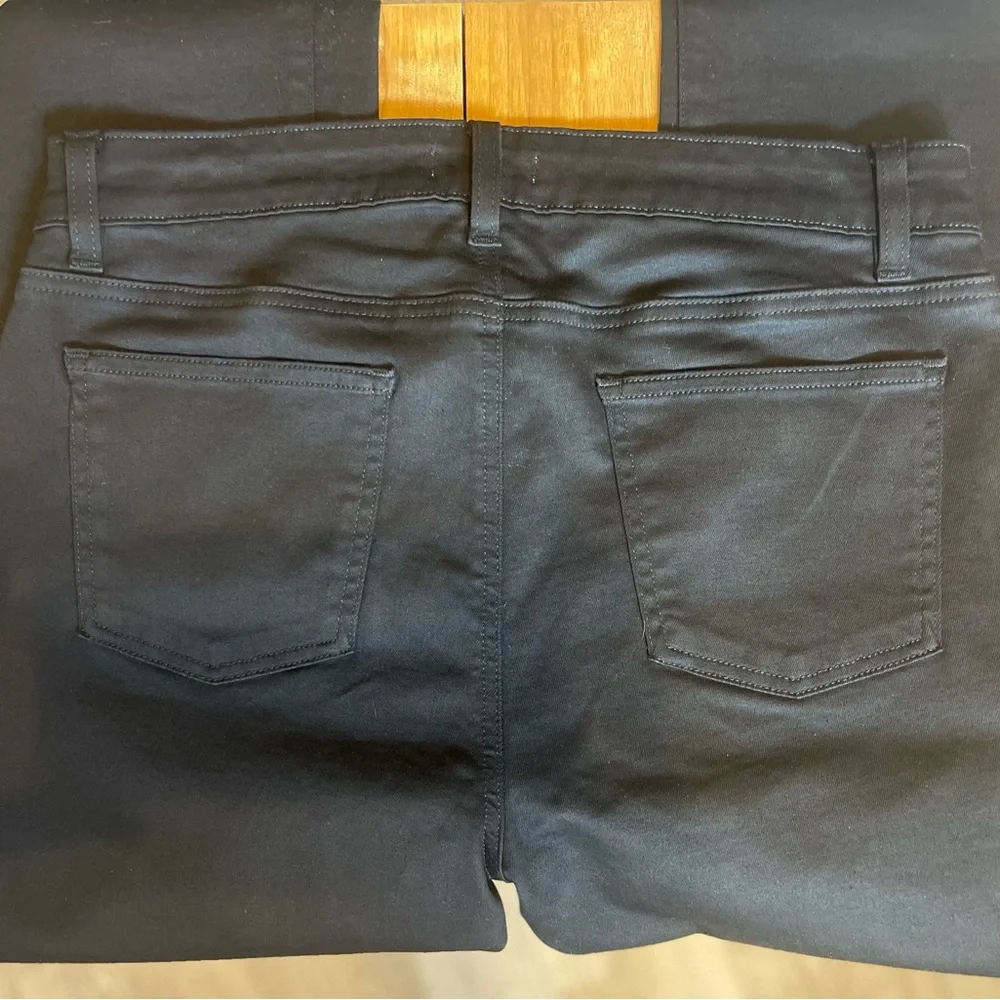 Eileen Fisher Organic Cotton Chic Black Denim Jeans - Picture 3 of 4